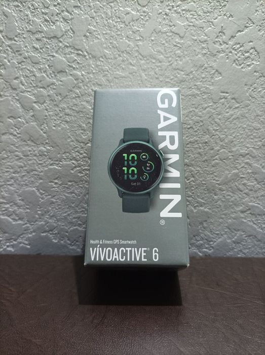 Garmin Vivoactive 6 Metallic Jasper Green
