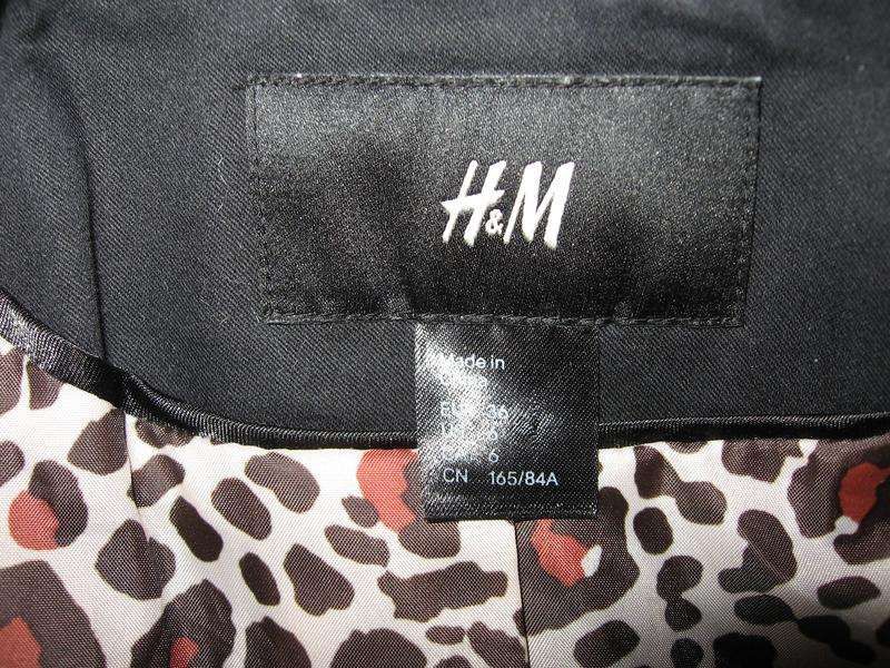 Жакет, пиджак H&M размер S