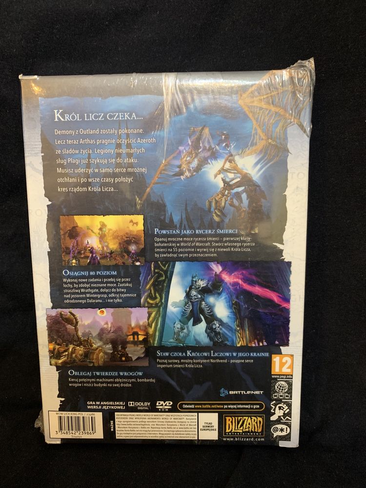 Warcraft wrath of the Licz King PC