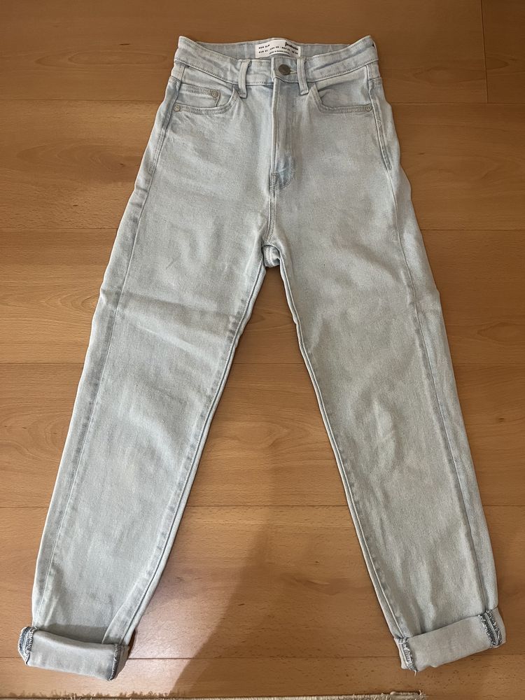 Calças de ganga Mom Slim