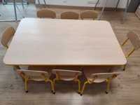 Stół i krzesła (Moje Bambino) dla dzieci