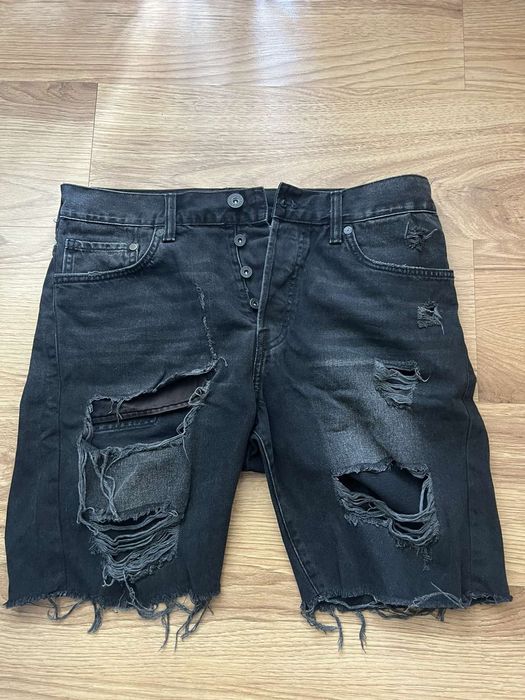 Шорти джинсові рвані чоловічі оригінал.