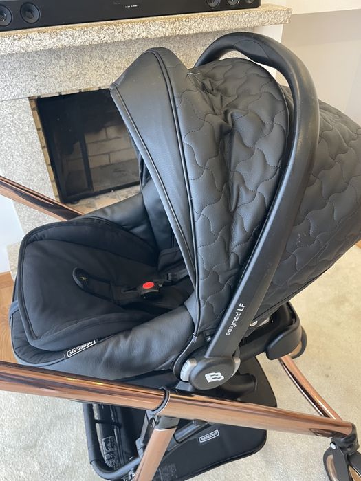 Carrinho V Pack+babycoque reclinavel + base isofix