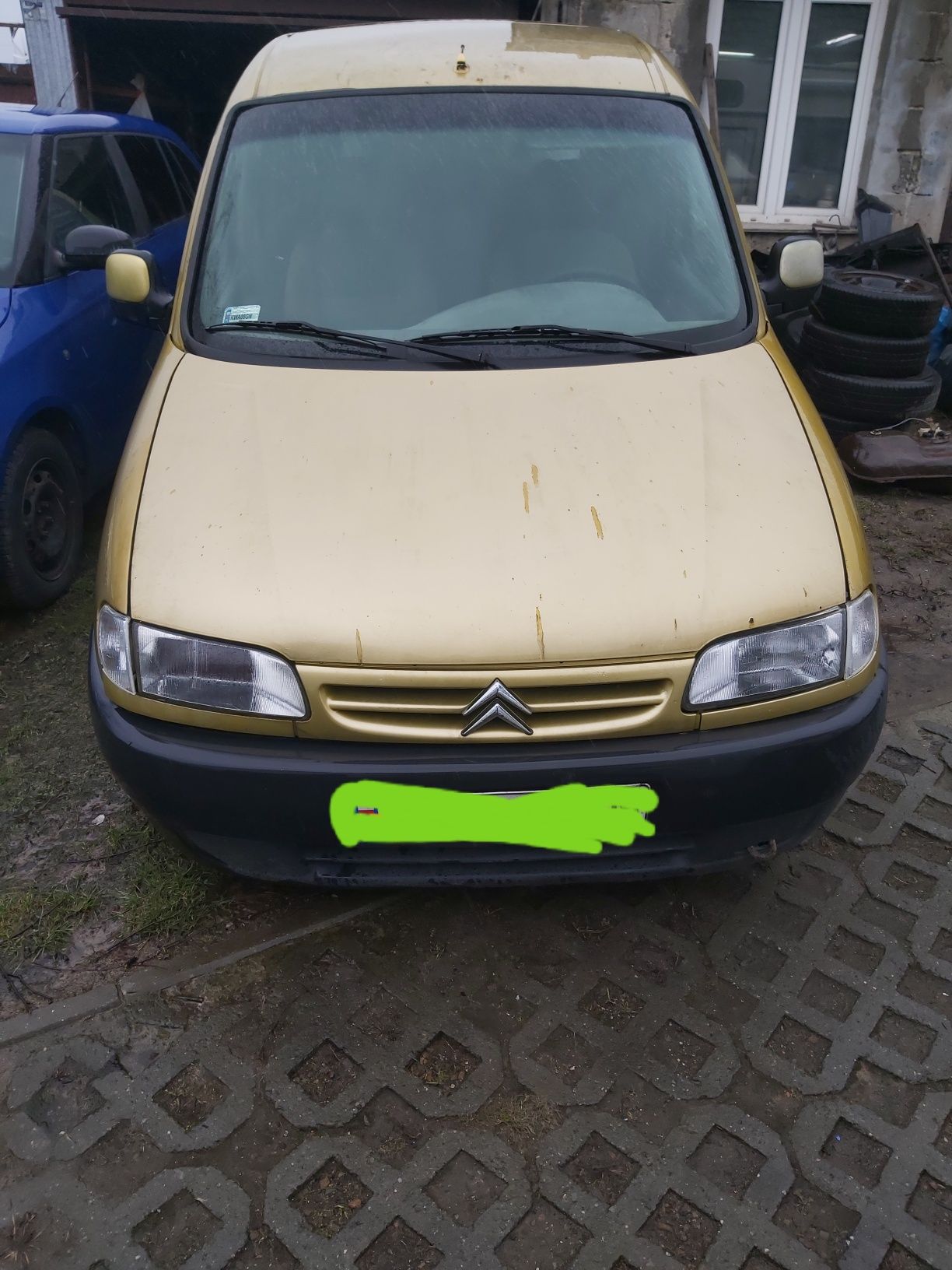 Maska zderzak błotnik lampy części citroen Berlingo, Partner