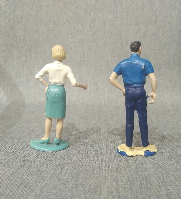 Mini figuras vintage do James Bond