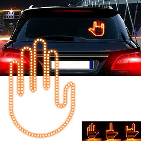 Рука з жестом Gesture car light led