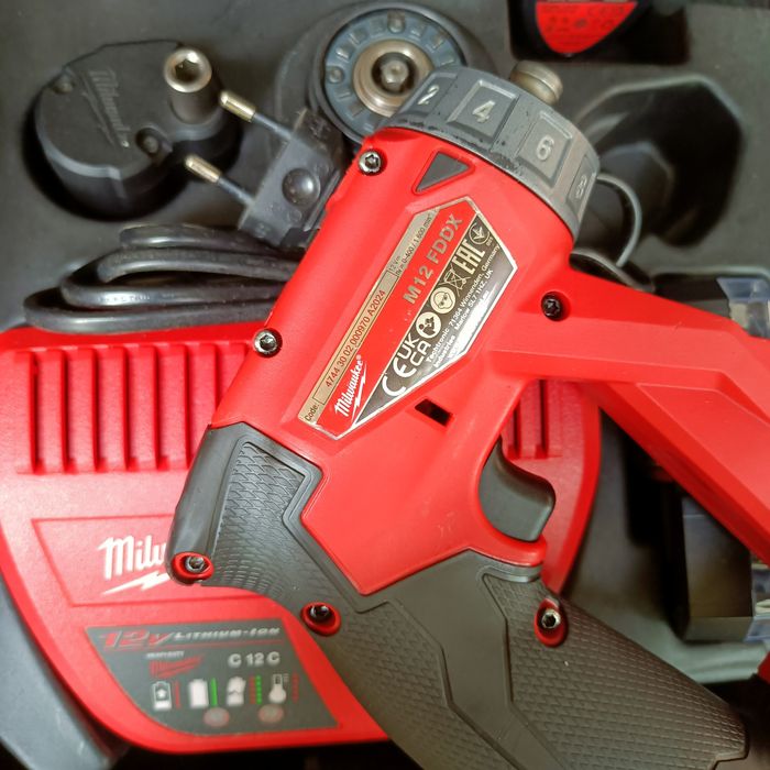 Milwaukee 12V M12 FDDX Wkrętarka Zestaw jak Nowe