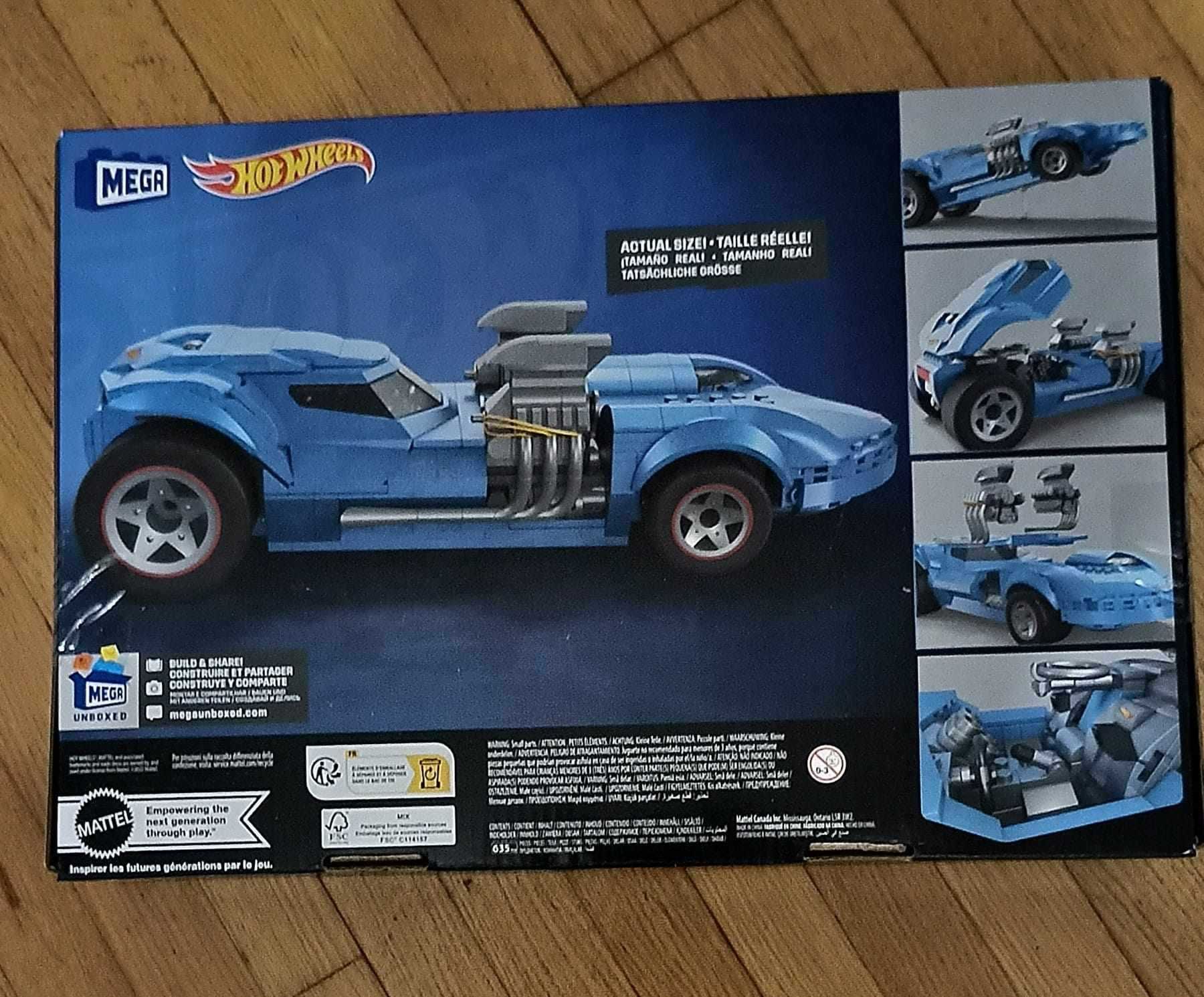 Klocki  MEGA Hot Wheels Twin Mill HKV07 - NOWE