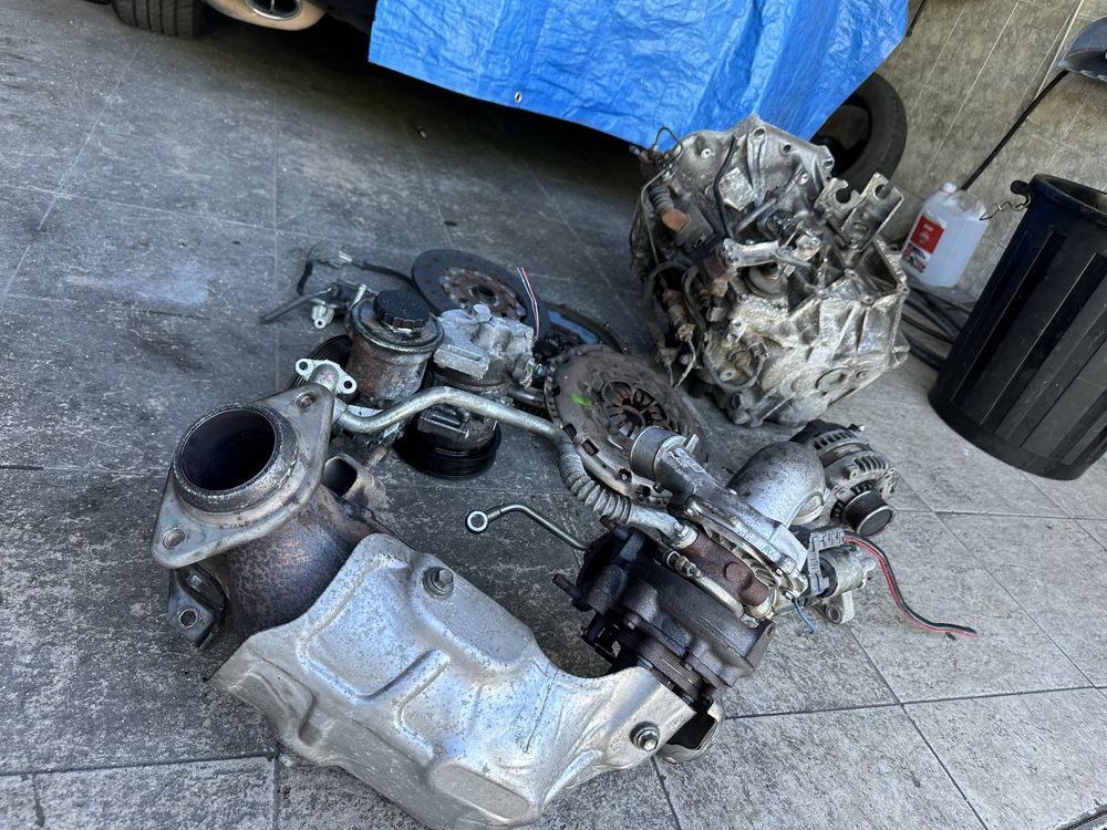 Toyota 2.2 D4D turbo caixa velocidades bi massa volante embraiagem
