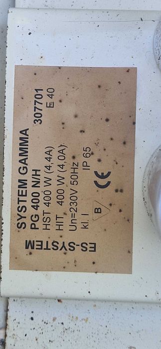ES-System SYSTEM GAMMA 400W Lampa Oprawa Latarnia Uliczna Przemysłowa