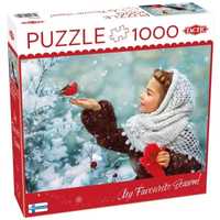 Puzzle 1000 Girl With Red Mittens, Tactic