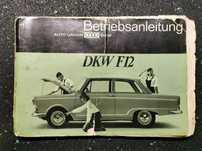 Instrukcja DKW F12 auto union audi książka obsługi kolekcja retro