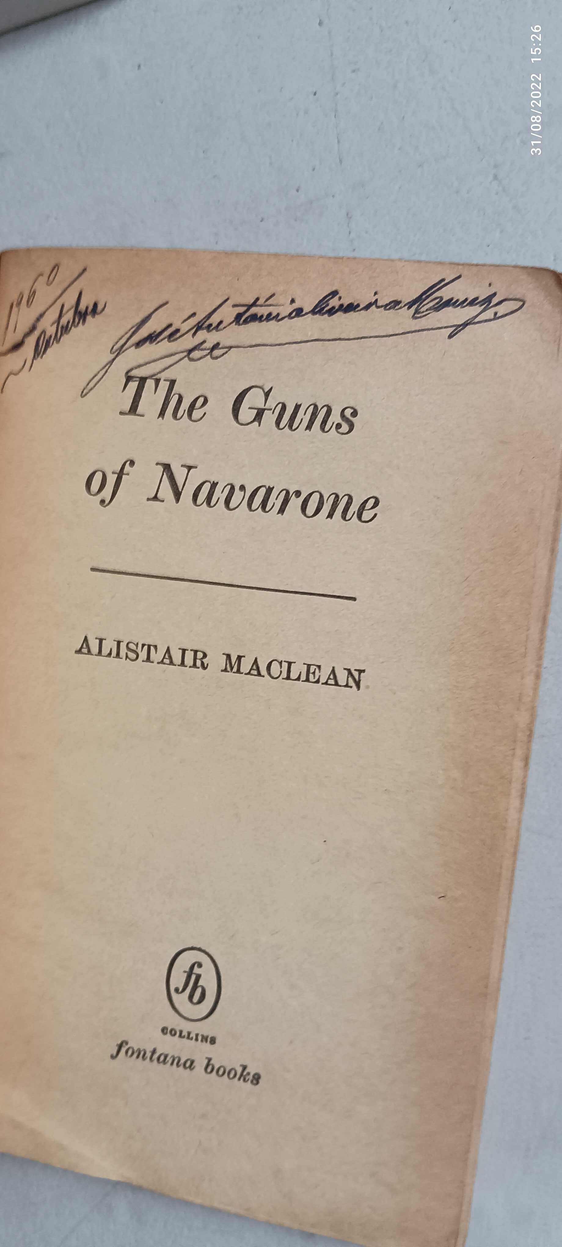 Livro Pa-1 - Alistair Maclean - The Guns of Navarone