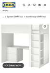 Łóżko smastad Ikea
