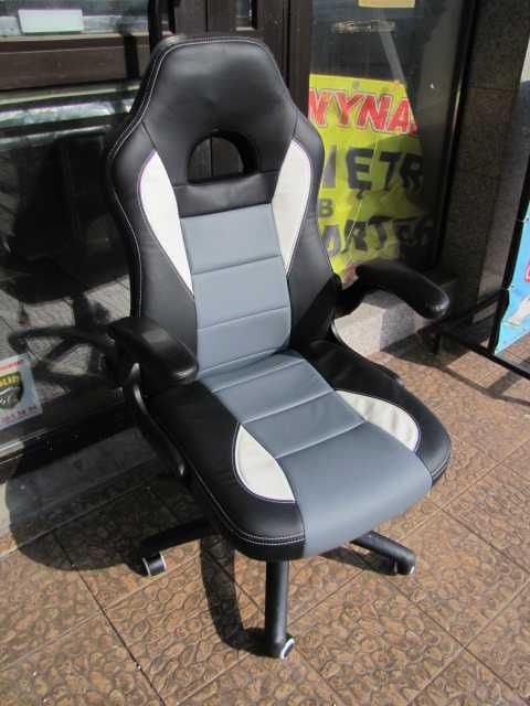 SONGMICS Krzesło gamingowe, Racing Chair, krzesło biurowe