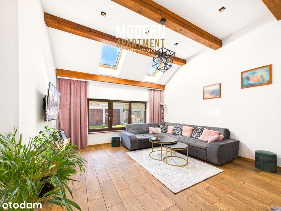 Biskupiec! przytulny dom i budynek gospodarczy