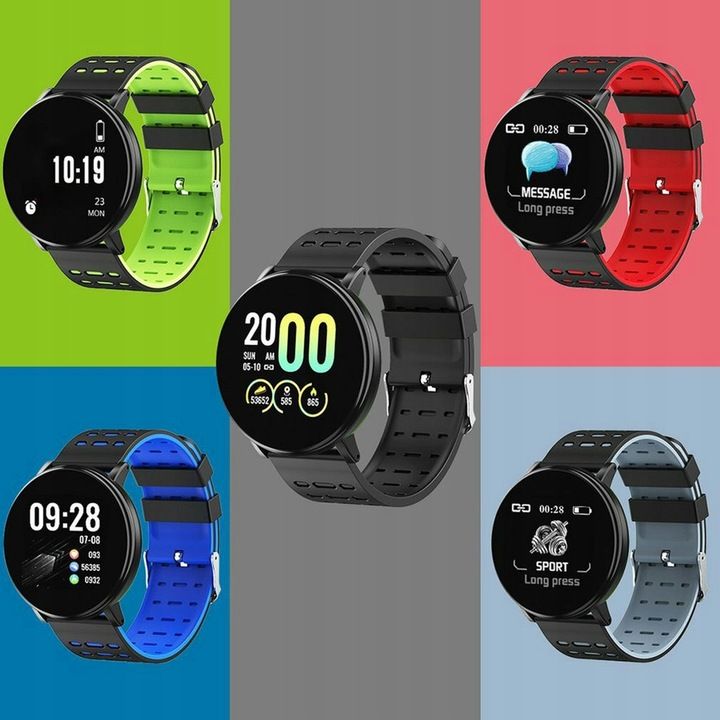 Zegarek Smartwatch Profi Męski Damski Wodoodporny Z Powiadomieniami Pl