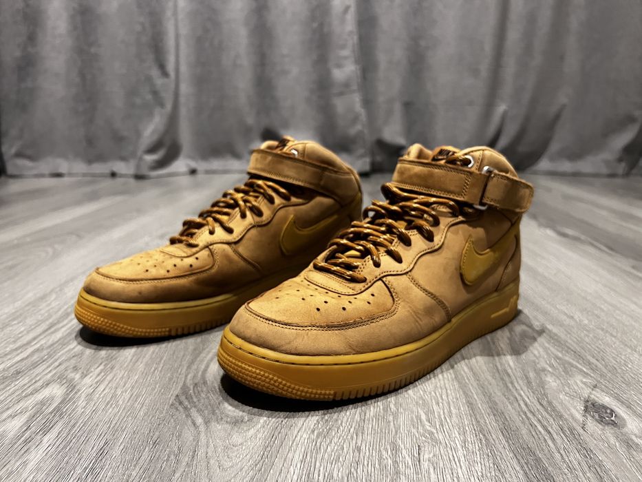 Nike Air Force 1 mid 07 WD Leather шкіряні 44.5