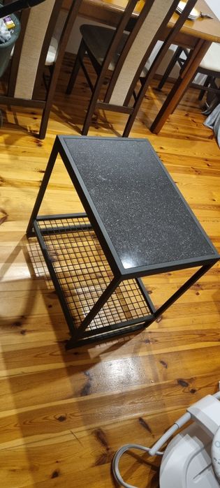 stolik kawowy, metalowy