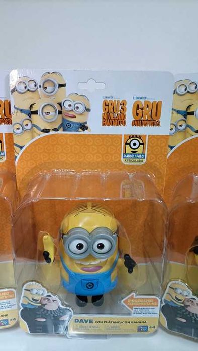 Lote 3 Minions Gru 3 Despicable Me