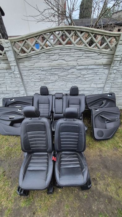 Fotele Fotel Komplet Foteli i tapicerka ford escape 2 lift 2018 kuga