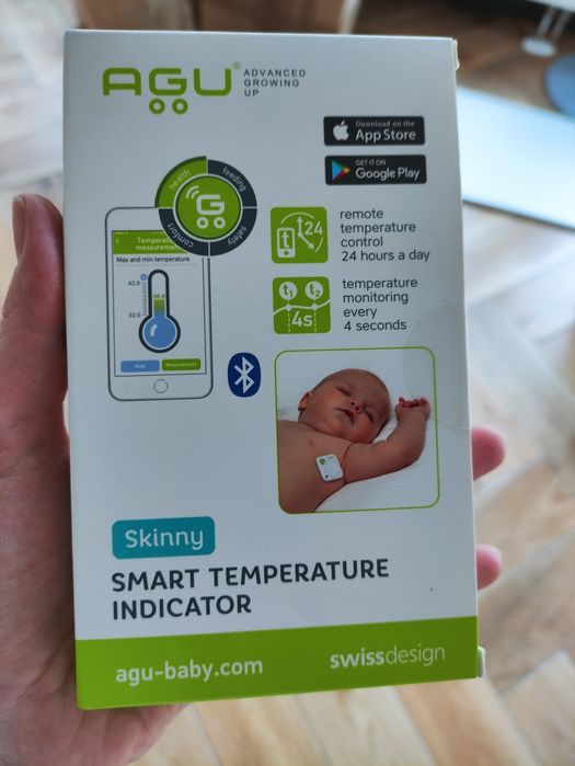 AGU BABY Inteligentny Wskaźnik Temperatury Dla Dzieci Z Aplikacją Agu