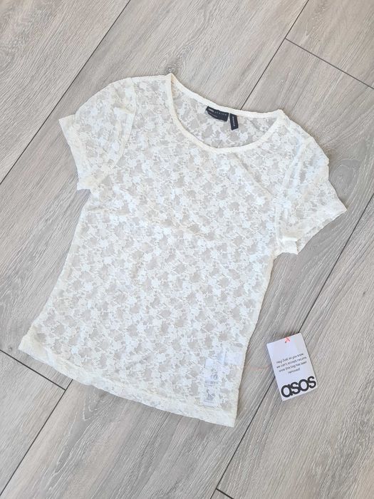Bluzka koronkowa xs Asos