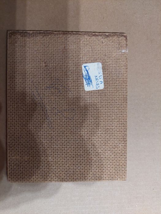 Pequeno quadro a óleo assinado