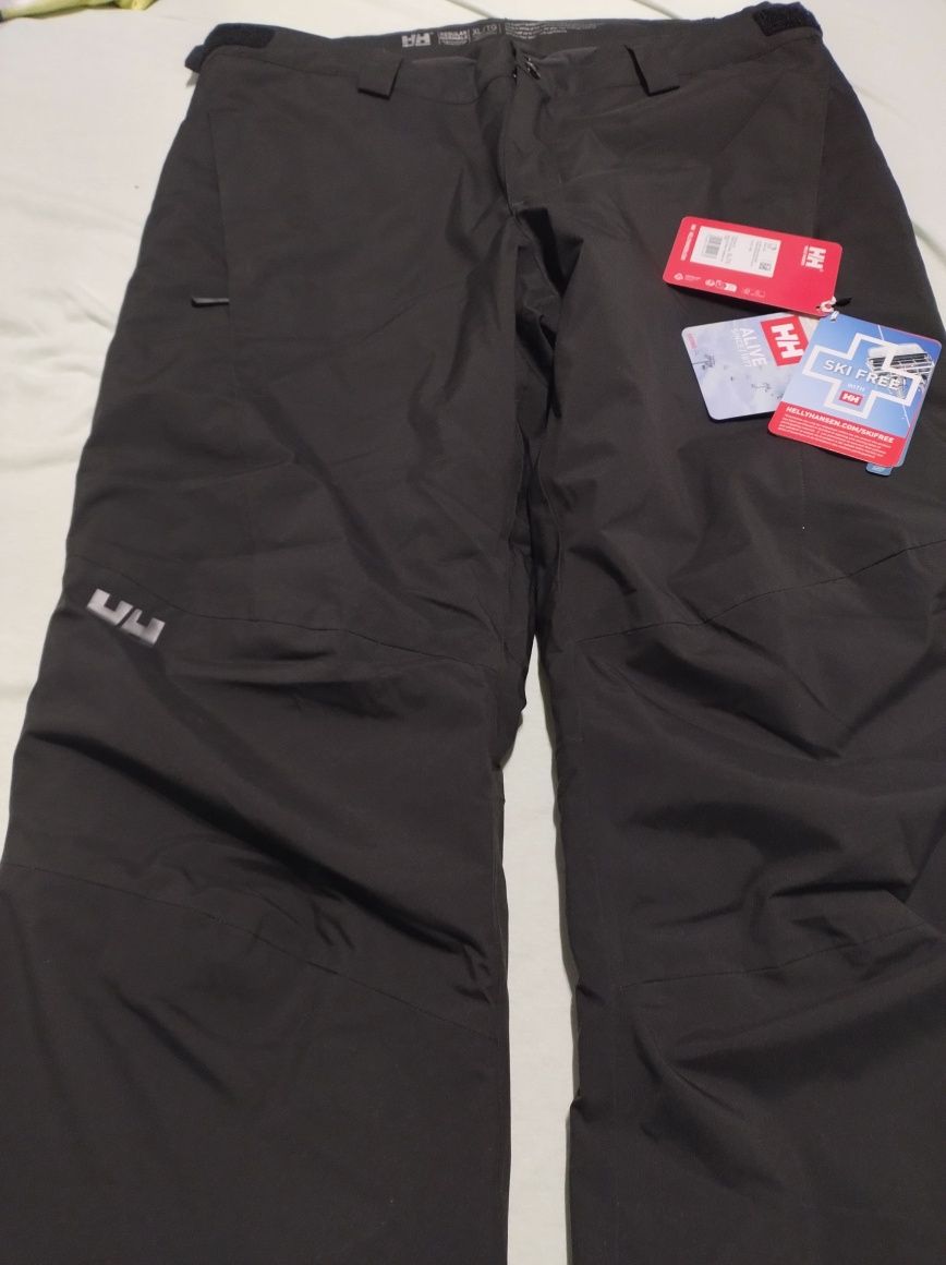 Sprzedam nowe spodnie narciarskie Helly Hansen XL 4F Burton Rossignol