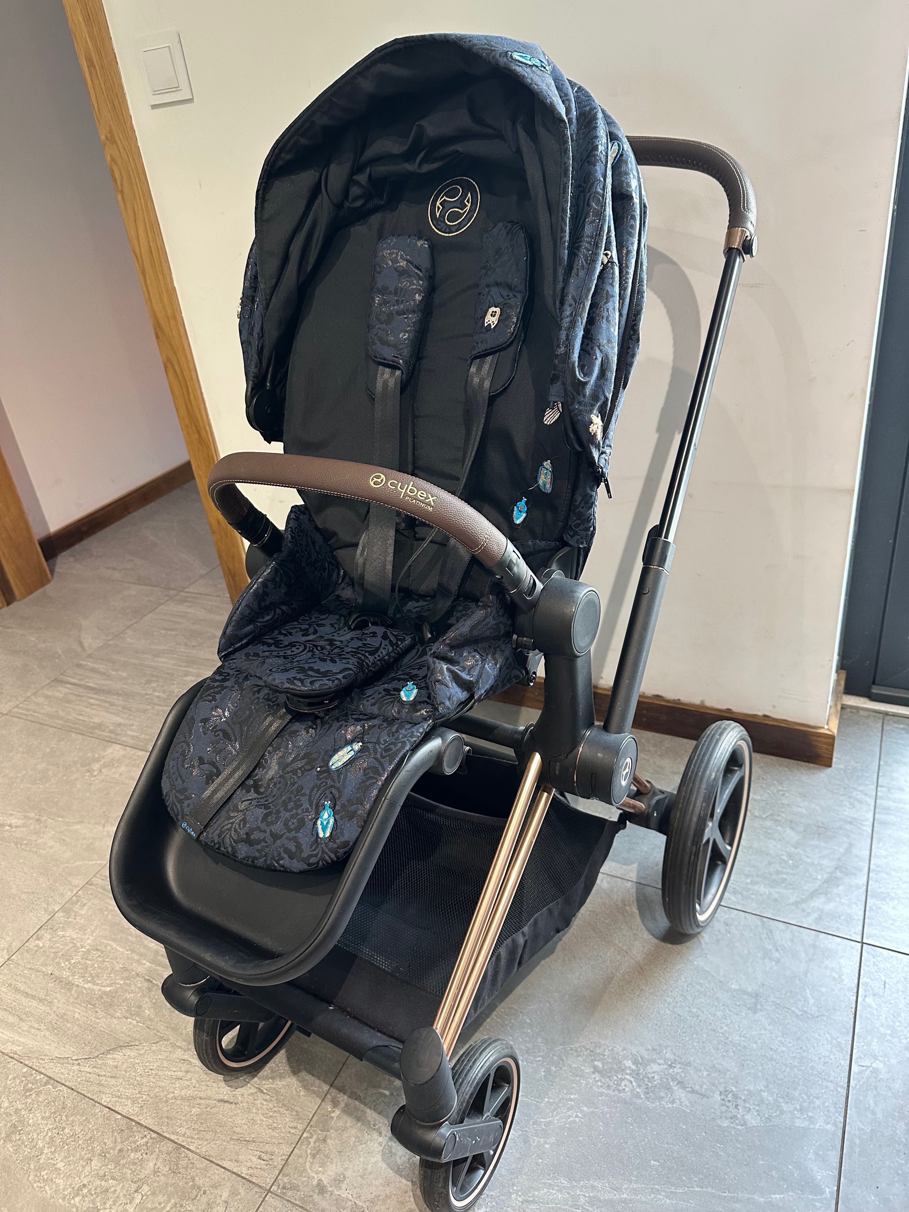 Carrinho bebé Cybex platinum priam rose gold