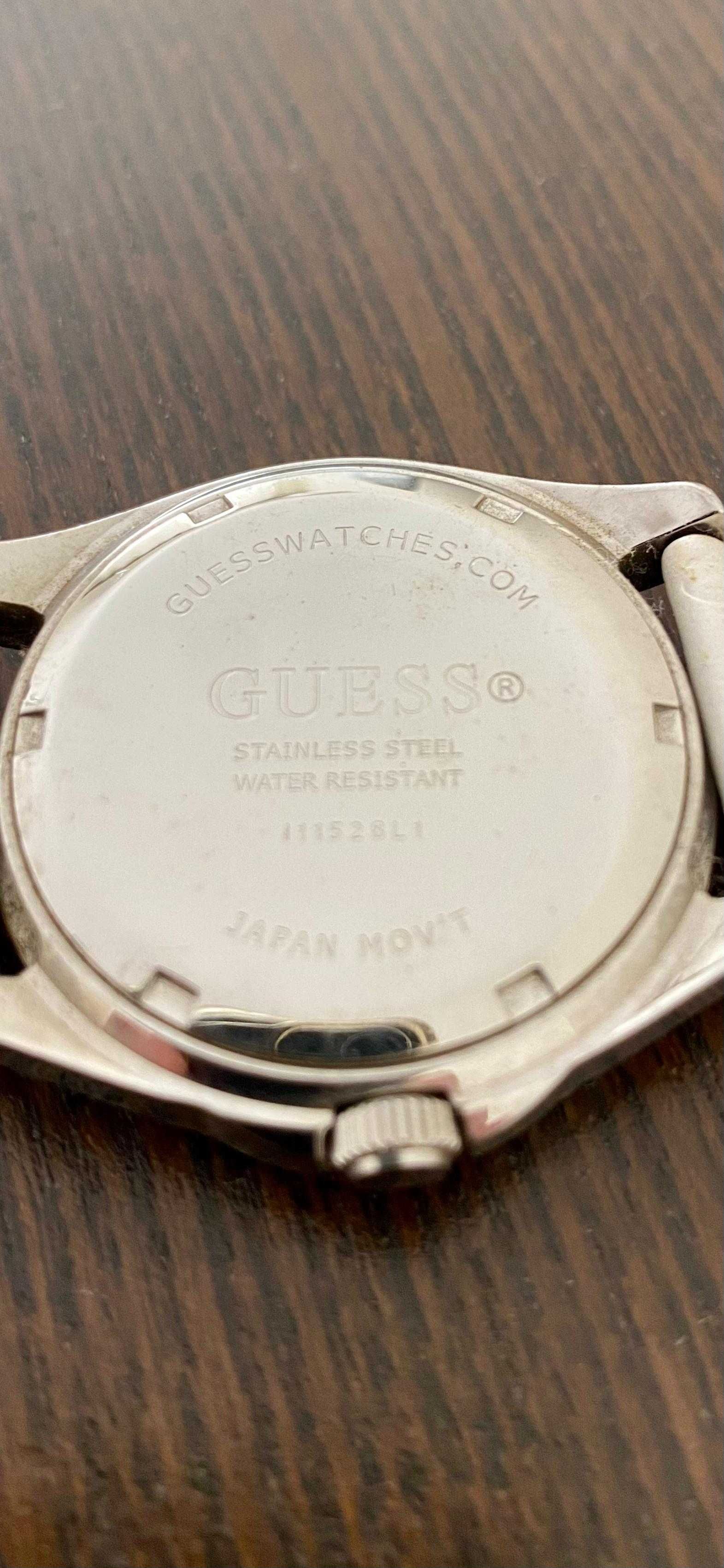 Relógio Guess Mulher Branco com Cristais Original