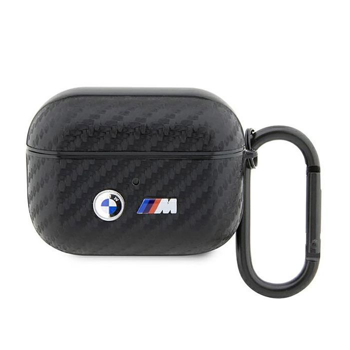 Bmw Carbon Double Metal Logo - Etui Airpods Pro (Czarny)