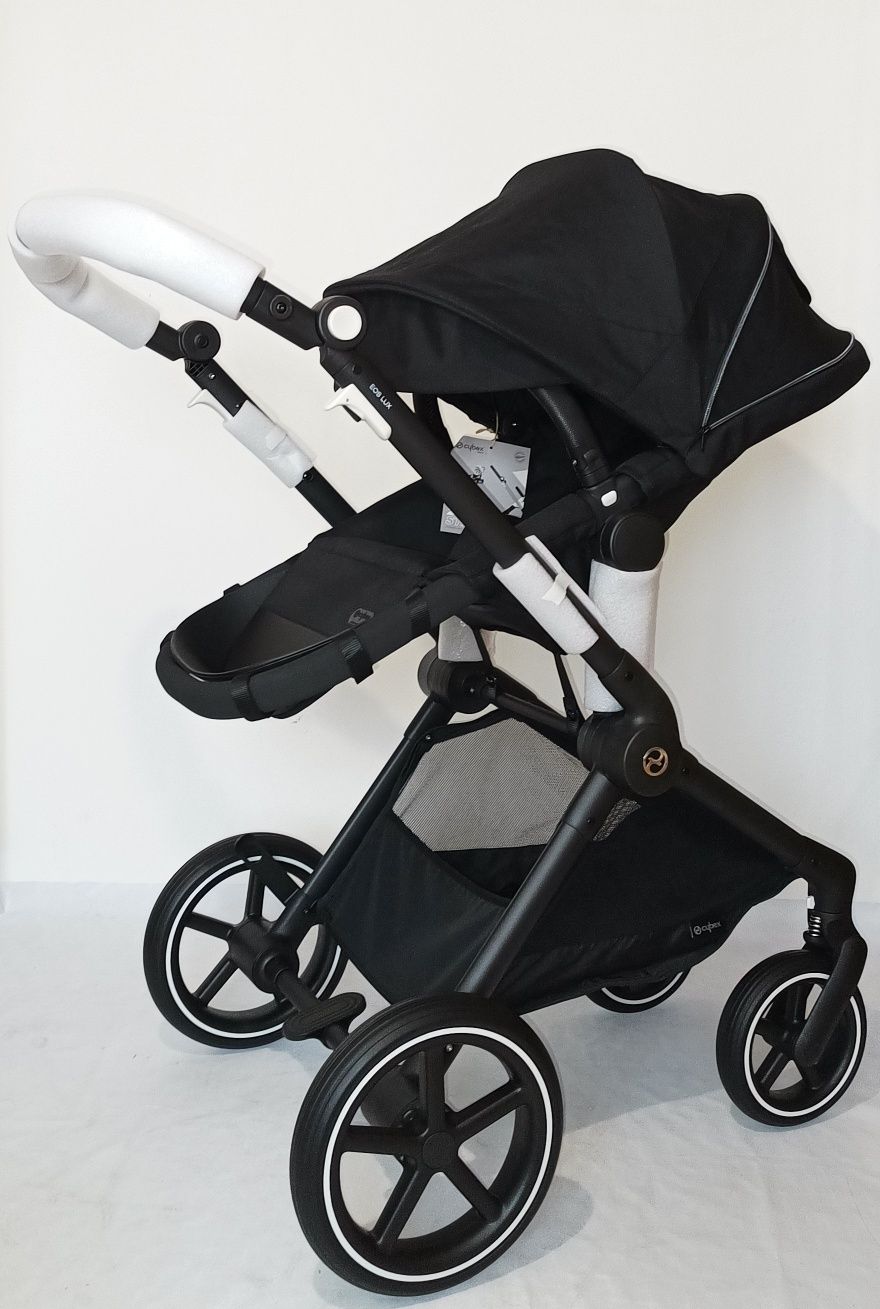 Візок коляска 2в1 Cybex Eos Lux Moon Black до 22 кг