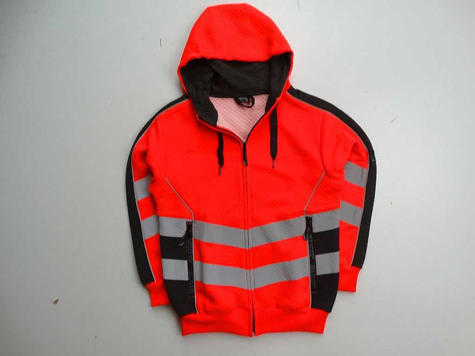 Mascot solidna bluza z kapturem odblaski robocza workwear męska S