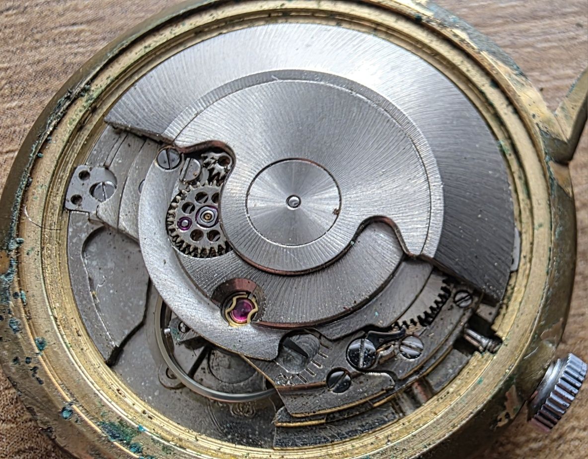 Zegarek Blumus de Luxe automatic 25 rubis imcabloc meski vintage