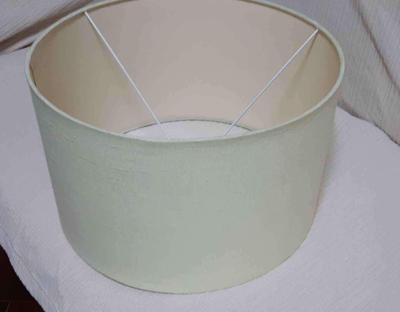 Abajour verde claro 36cm