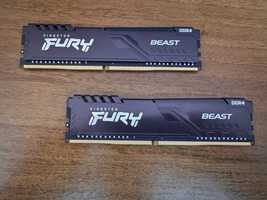 Оперативна пам'ять Kingston Fury DDR4-3200 16384 MB PC4-25600