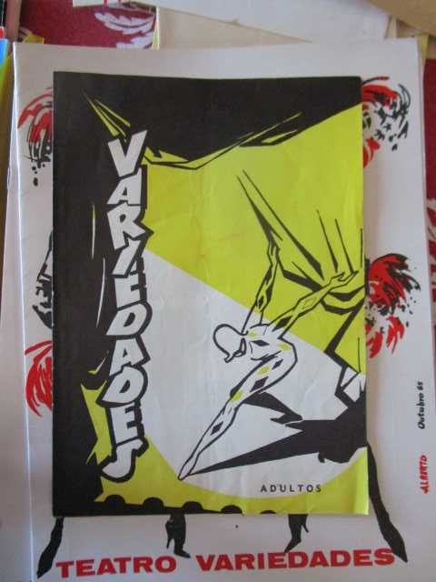 programas antigos de Teatro de Revista