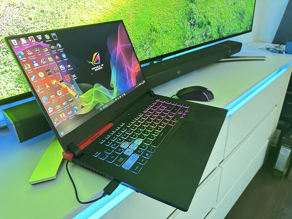 ТОП! ИГРОВОЙ Как НОВЫЙ Asus Rog STRIX + Комплект