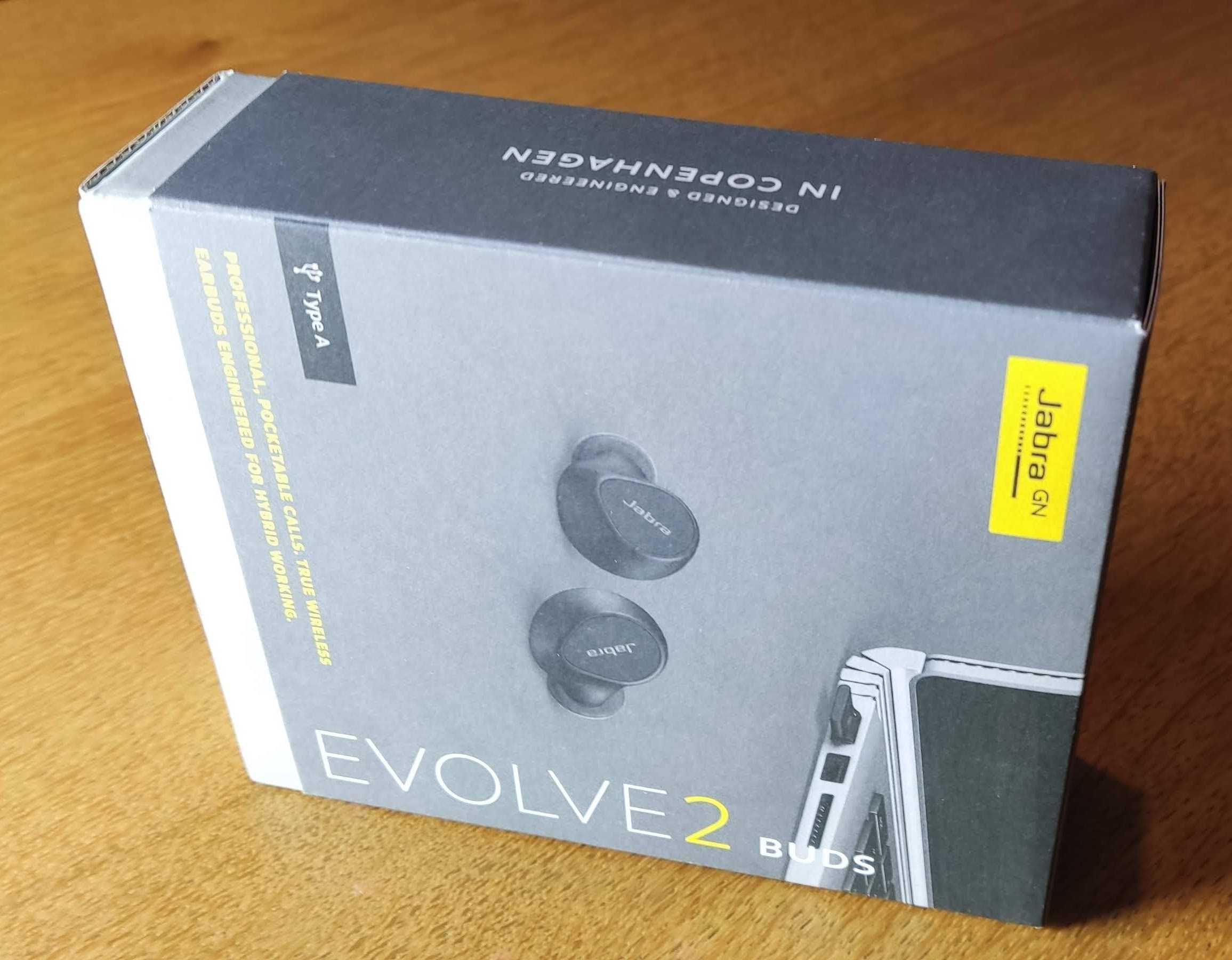 Jabra Evolve 2 Buds USB-A MS Słuchawki douszne bezprzewodowe