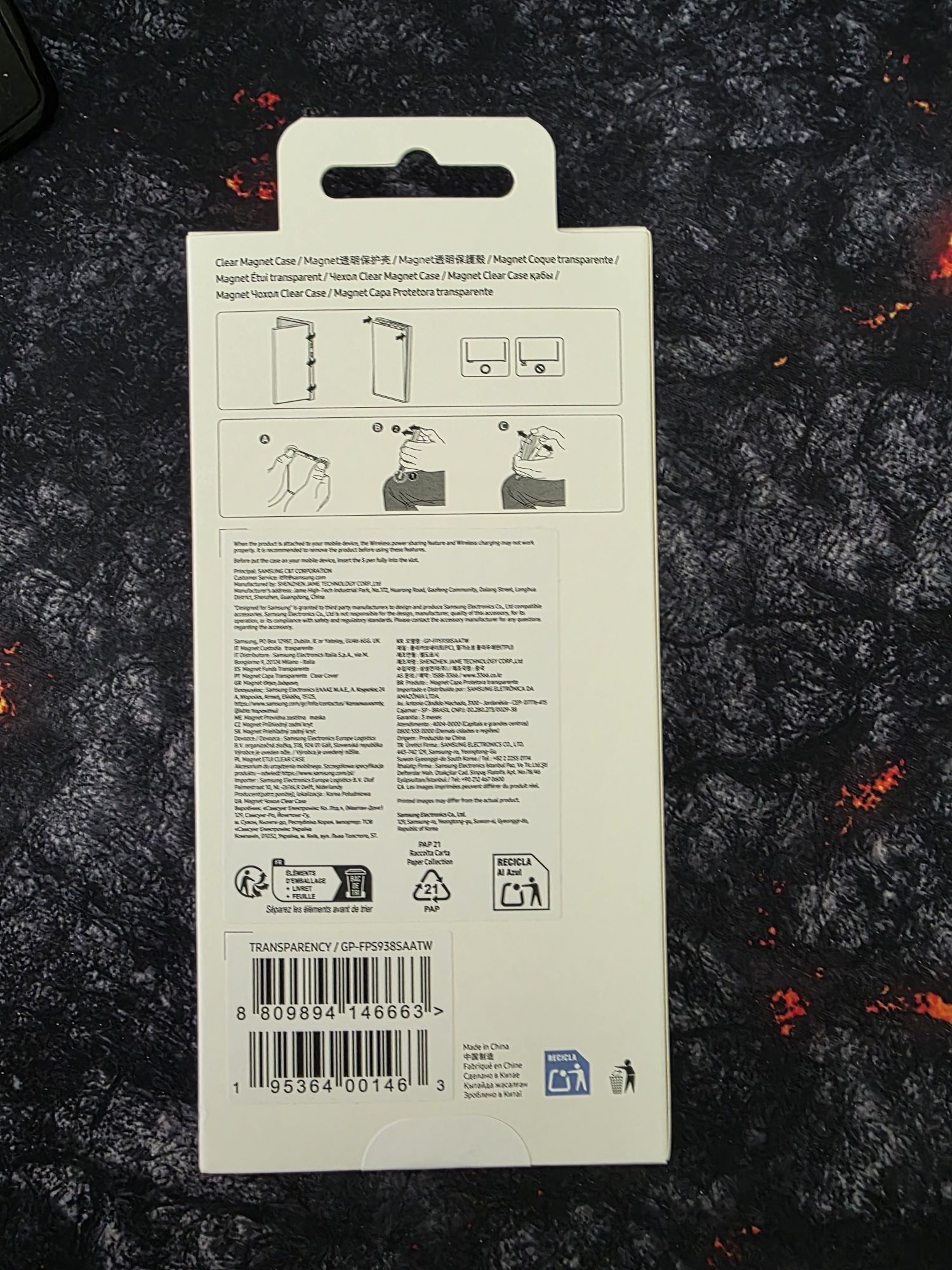 Capa magnética Samsung S25 Ultra - Nova  Lacrada