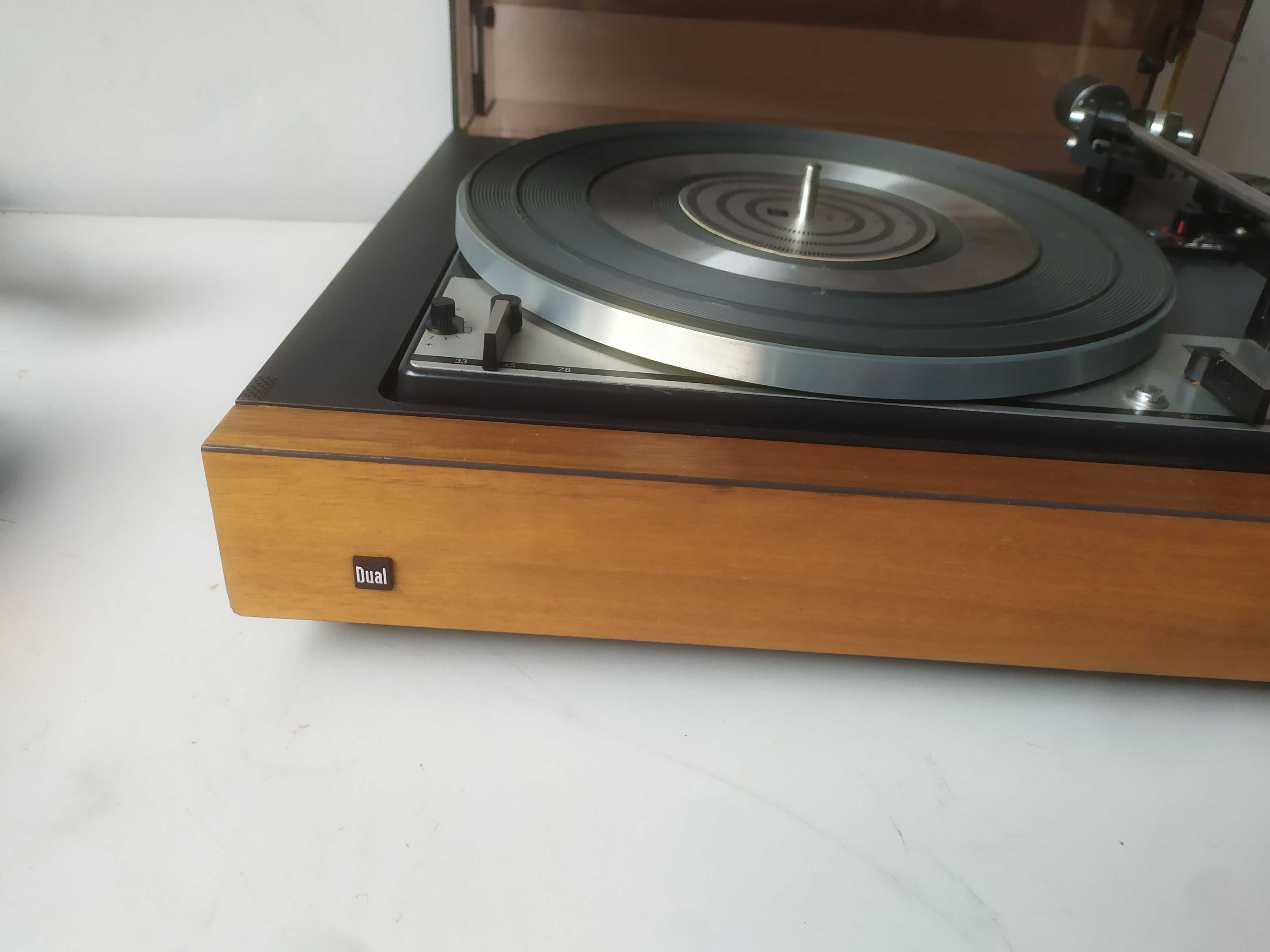 dual 1216 cs 22 gramofon + instrukcja vintage