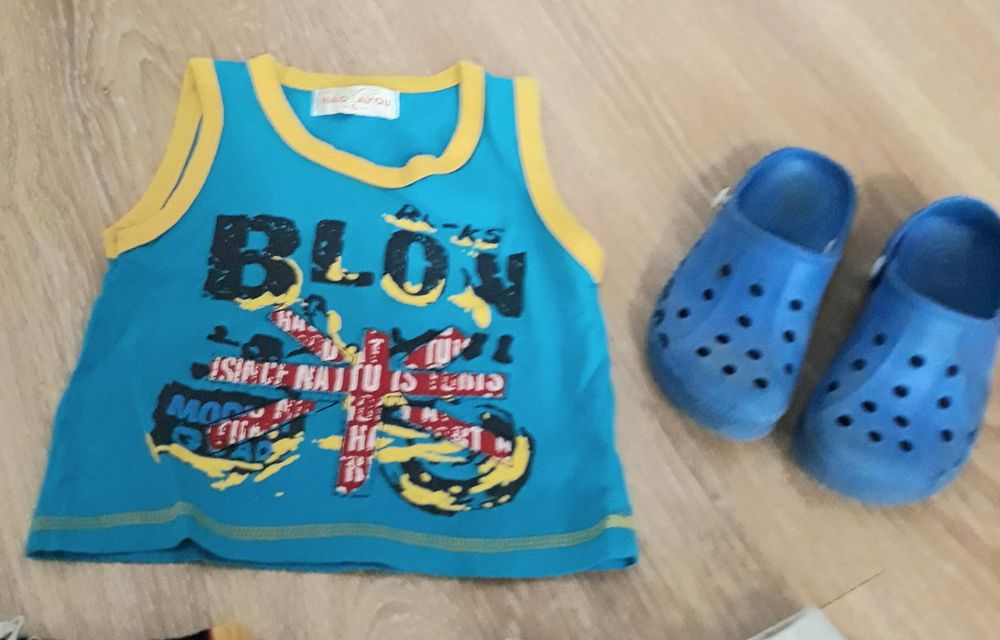 Майка и шорты на мальчика