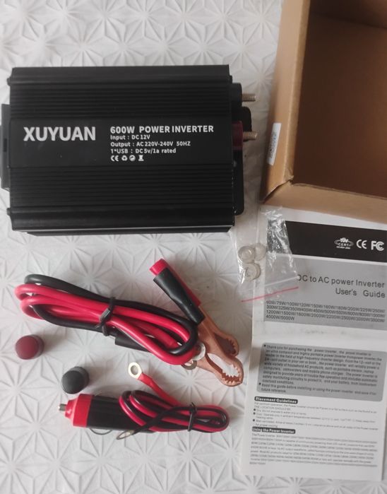 Інвертор (перетворювач напруги) XUYUAN 600W