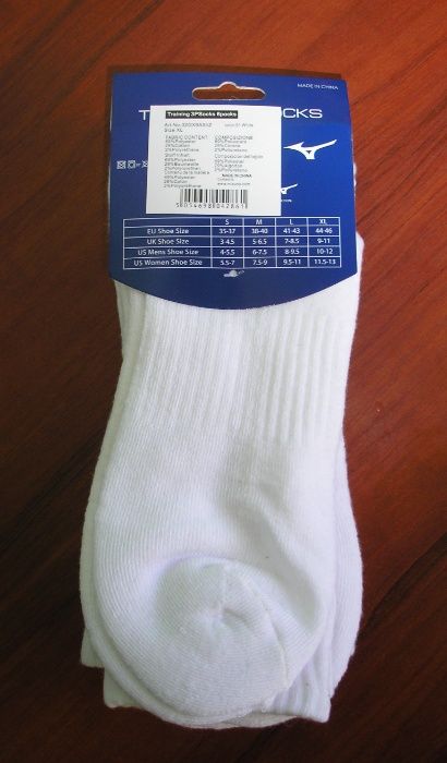 Шкарпетки Mizuno Training 3P Socks 32GX6A54, 3 пари. Спортивні носки