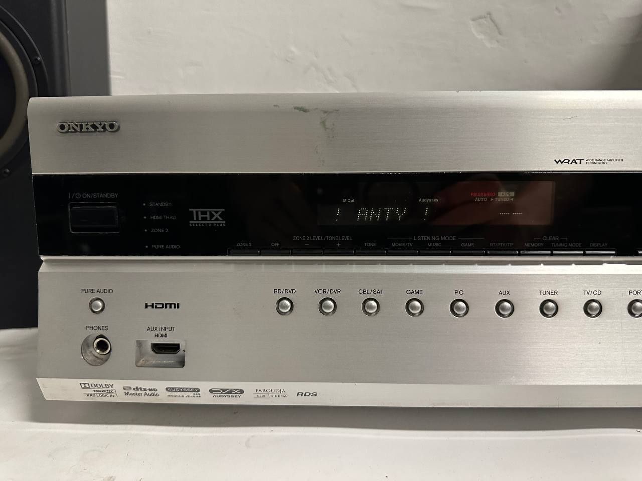 7.2 Amplituner Onkyo TX-SR608 (7 × 160 Вт / HDMI / Bi-Amping)