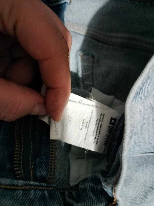 spodnie męskie bigstar nowe nie używane model terry oryginał ładne