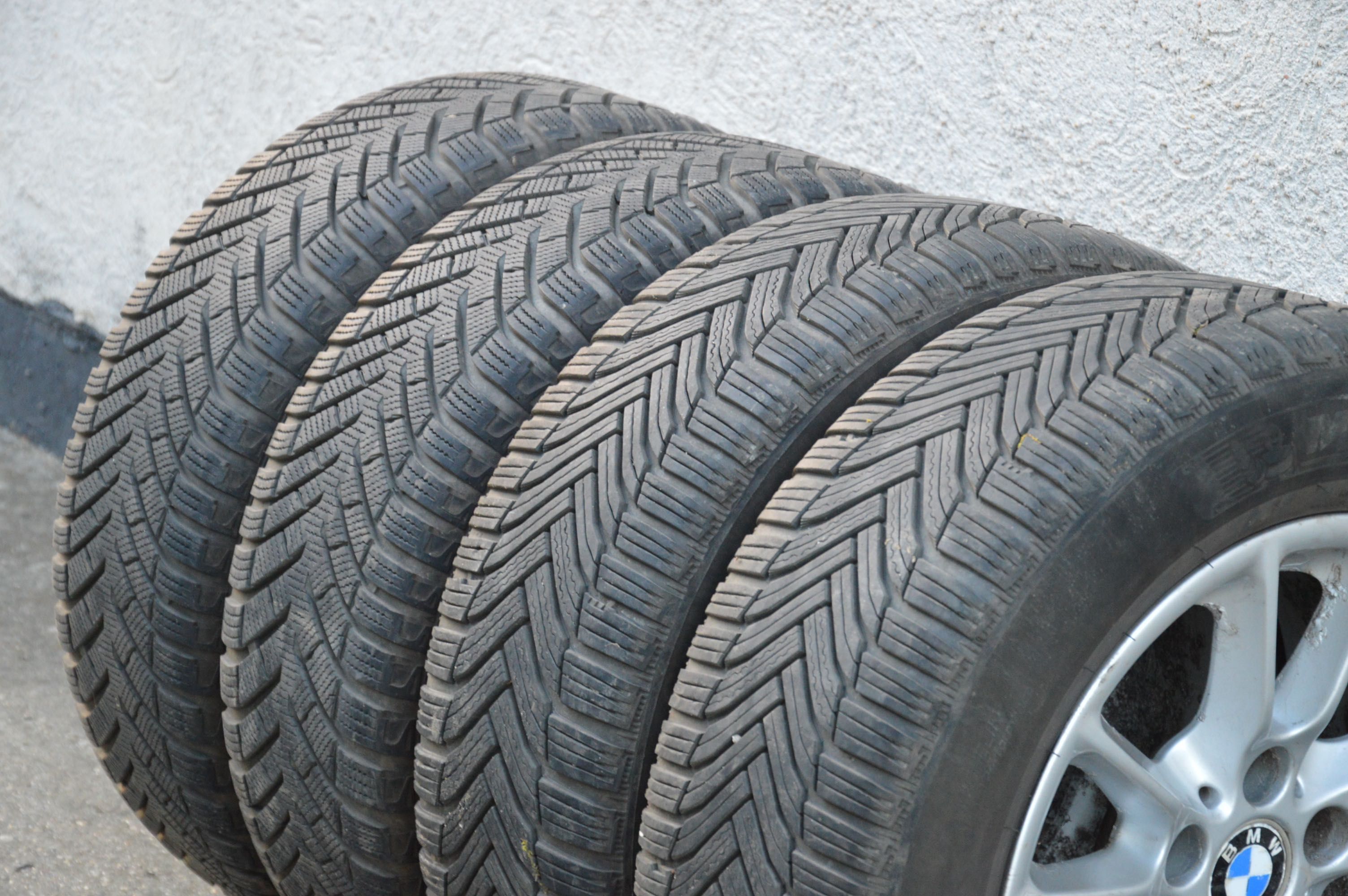 Alufelgi BMW Styling 50 Opony zimowe 225/55-16 E46 E60 E61 E90 E91