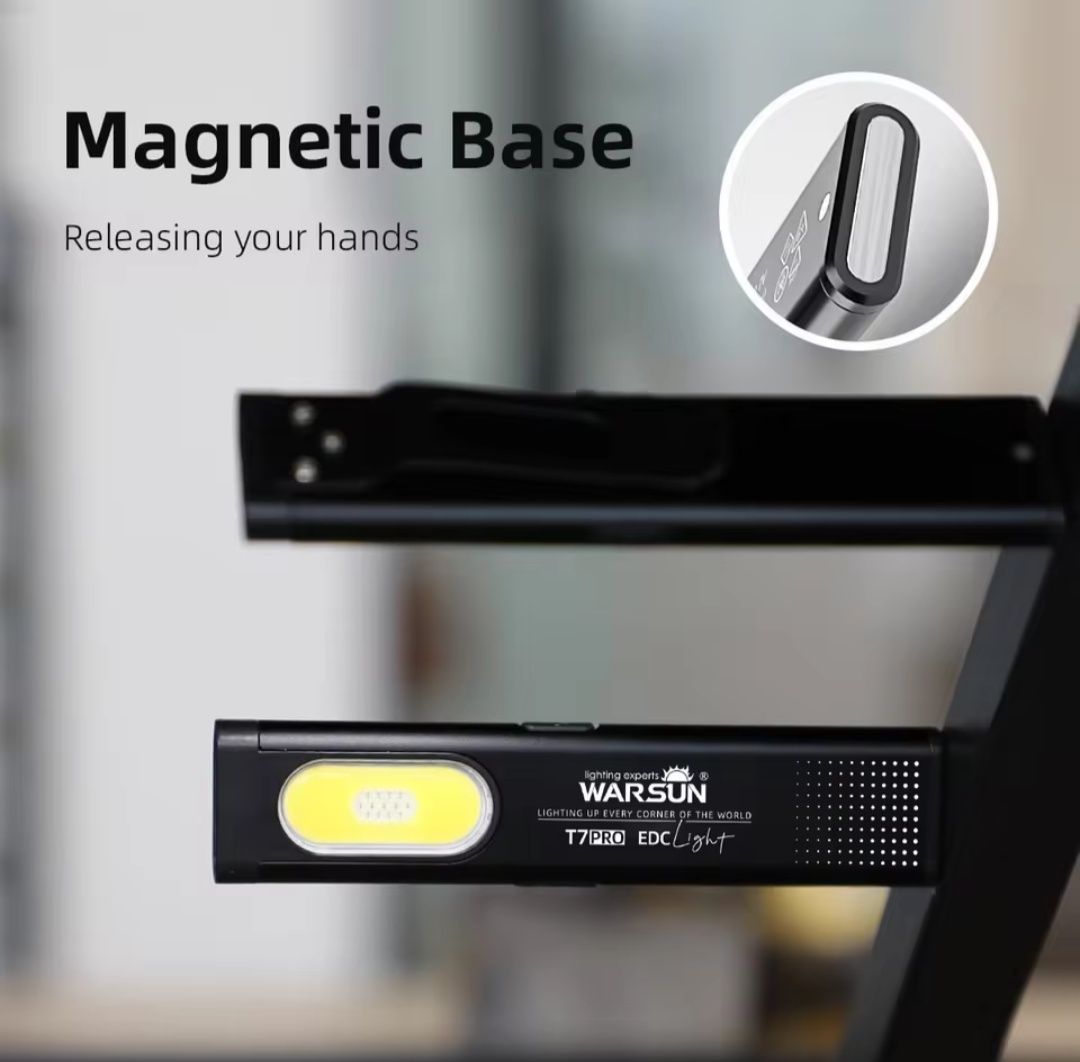 Читати опис !!! LED Ліхтарик edc warsun t7 pro кишеньковий лед ліхтари