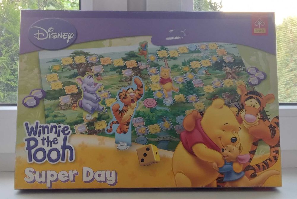 Disney Kubuś Puchatek - Trefl gra planszowa Winnie the Pooh Super Day